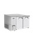 Atosa SBB59GRAUS1 57.75" W Stainless Steel 2-Section Solid Door Back Bar Cooler - 115 Volts