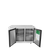 Atosa SBB59GRAUS1 57.75" W Stainless Steel 2-Section Solid Door Back Bar Cooler - 115 Volts