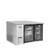 Atosa SBB48GGRAUS1 48" W Stainless Steel 2-Section Glass Door Back Bar Cooler - 115 Volts