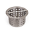 John Boos FTFG-1848 72" W x 4" H x 12" D 14 Ga Stainless Steel with Subway-Style Fiberglass Grating Floor Trough
