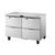 True TUC-48F-D-4-HC~SPEC3 48.38" W SPEC SERIES Undercounter Freezer - 115 Volts