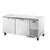 True TUC-67F-HC~SPEC3 67.25" W Stainless Steel SPEC SERIES Deep Undercounter Freezer - 115 Volts