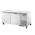 True TUC-67F-HC~SPEC3 67.25" W Stainless Steel SPEC SERIES Deep Undercounter Freezer - 115 Volts