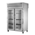 True STR2RPT-2S-2S-HC 2 Stainless Steel Doors LED Interior Lights Pass-Thru SPEC SERIES Refrigerator - 115 Volts