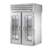 True STA2RRT-2G-2S-HC SPEC SERIES 68" W Stainless Steel 2 Hinged Glass Doors Roll-Thru Refrigerator - 115 Volts