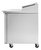 True TPP-AT-93D-2-HC 93.5" W Stainless Steel Cover Two Section Pizza Prep - 115 Volts