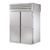 True STR2RRT-2S-2S-HC SPEC SERIES 68" W Stainless Steel 2 Doors Front and Rear with Locks Roll-Thru Refrigerator - 115 Volts