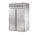 True STG2RRI89-2S-HC SPEC SERIES 68" W Stainless Steel Front Aluminum Sides 2 Solid Doors with Locks Two-Section Roll-In Refrigerator - 115 Volts