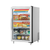 True GDM-07F-HC~TSL01 24.13" W White Interior with Stainless Steel Floor 1 Hinged Door Countertop Freezer Merchandiser - 115 Volts