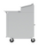 True TPP-AT-44-HC 44.75" W Stainless Steel Cover One Section Pizza Prep - 115 Volts