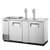 True TDD-3CT-S-HC (3) 0.5 Keg Stainless Steel with Single Faucet Club Top Draft Beer Cooler - 115 Volts