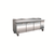 MVP Group IPP94-4D 94.2"W x 32.3"D x 41.7"H Stainless Steel Front and Sides Doors and Drawers 3 Section IKON Pizza Prep Table - 115 Volts
