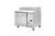MVP Group KPT-44-1 11.3 Cu. Ft. Stainless Steel Doors 1 Section Kool-It Signature Pizza Prep Table - 115 Volts