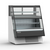 MVP Group KGL-OU-60-S 59.7" W Vertical Hydra-Kool Grab-N-Go Open Over-Under Merchandiser - 115 Volts