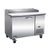 MVP Group IPP47 12 Cu. Ft. Stainless Steel One Section IKON Pizza Prep Table - 115 Volts