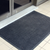 Axia SMR3660B 60" W x 36" D x 0.38" Thick Black Rubber Scraper Mat