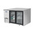 Atosa MBB59GGR 57.8" W Stainless Steel 2-Section Glass Door Back Bar Cooler - 115 Volts