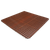 Axia AFD3636TN 36" W x 36" D x 0.5" Thick Red Rubber Anti-Fatigue Floor Mat