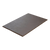 Axia AFS2436BR 36" W x 24" D x 0.38" Thick Brown Rubber Solid Anti-Fatigue Sponge Mat