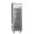 Victory VERSA-1D-GD-HC 26" W Stainless Steel Front & Painted Sides Glass Door Victory Elite Refrigerator - 115 Volts