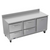 Victory VWRD72HC-4 72" W 1 Door Stainless Steel Exterior Worktop Refrigerated Counter - 115 Volts