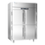 Victory HRSA-2D-S1-EW-HD-HC Stainless Steel Exterior 2 Section UltraSpec Series Dual Temp Warmer & Refrigerator - 115 Volts