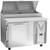 Victory VPP72HC 72.13" W 1 Door Pizza Prep Table - 115 Volts