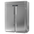 Victory RIS-2D-S1-PT-XH-HC 68.88" W Stainless Steel Exterior UltraSpec Series Extra High Refrigerator - 115 Volts