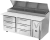 Victory VPPD72HC-6 72.13" W 6 Drawers Pizza Prep Table - 115 Volts