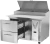 Victory VPPD67HC-3 67.13" W 2 Drawers Pizza Prep Table - 115 Volts
