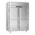 Victory HRS-2D-S1-EW-PT-HD-HC Stainless Steel Exterior 2 Section UltraSpec Series Dual Temp Warmer & Refrigerator - 115 Volts