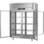 Victory RSA-2D-S1-EW-PT-G-HC 58.38" W Top Mounted Stainless Steel Exterior Pass-Thru UltraSpec Series Refrigerator - 115 Volts