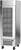 Victory LSR23HC-1 27.25" W Stainless Steel Exterior One-Section UltaSpec Series Merchandiser Refrigerator - 115 Volts