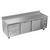 Victory VWRD93HC-2 93.13" W 2 Doors Stainless Steel Exterior Worktop Refrigerated Counter - 115 Volts