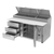 Victory VPPD72HC-3 72.13" W 3 Drawers Pizza Prep Table - 115 Volts