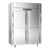 Victory HRS-2D-S1-EW-HD-HC Stainless Steel Exterior 2 Section UltraSpec Series Dual Temp Warmer & Refrigerator - 115 Volts