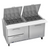 Victory VSPD60HC-24B-2 60" W 1 Door UltraSpec Series Big Top Sandwich Prep Table - 115 Volts