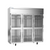 Victory VERSA-3D-HG-HC 78" W Stainless Steel Front & Painted Sides Glass Door Victory Elite Refrigerator - 115 Volts