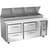 Victory VPPD93HC-2 93.13" W 4 Drawers Pizza Prep Table - 115 Volts
