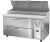 Victory VPPD67HC-6 67.13" W 2 Drawers Pizza Prep Table - 115 Volts