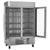 Victory LSR49HC-1-IQ 51.94" W Stainless Steel Exterior Two-Section UltaSpec Series Merchandiser Refrigerator - 115 Volts
