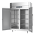 Victory HRSA-2D-S1-EW-HC Stainless Steel Exterior 2 Section UltraSpec Series Dual Temp Warmer & Refrigerator - 115 Volts