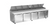 Victory VPP67HC 67.13" W 4 Doors Pizza Prep Table - 115 Volts