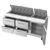 Victory VSPD72HC-18-4 72" W 1 Door UltraSpec Series Sandwich Prep Table - 115 Volts