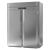 Victory RISA-2D-S1-PT-XH-HC 68.88" W Stainless Steel Exterior UltraSpec Series Refrigerator - 115 Volts