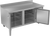 Victory VWF67HC 20.08 Cu. Ft. Two Section Stainless Steel Worktop Freezer Counter - 115 Volts 1-Ph