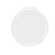 Omcan USA 80188 Clear Polycarbonate Round Food Storage Container Lid for 1 Qt. Container