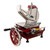 Omcan USA 26073 12" Dia. Stainless Steel and Aluminum Carbon Steel Blade Manual Volano Meat Slicer