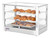 Omcan USA 41873 27.63"W x 15.75"D x 19.5"H Stainless Steel and Glass Countertop Food Warmer and Display Case - 110 Volts 1-Ph