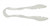 Omcan USA 80154 9" Clear Polycarbonate Serving Tongs